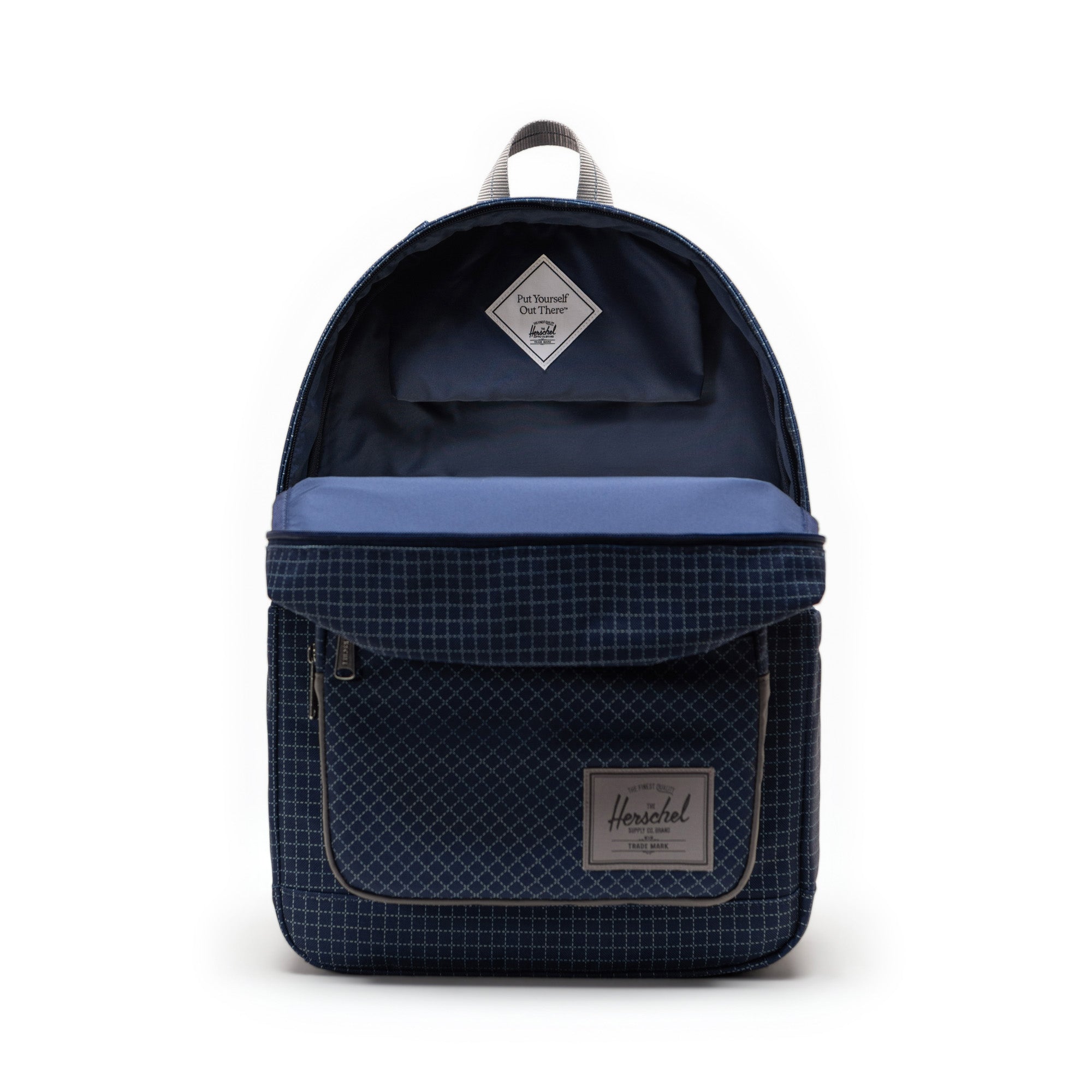 Pop Quiz Backpack - Grid Naval Academy/Magnet